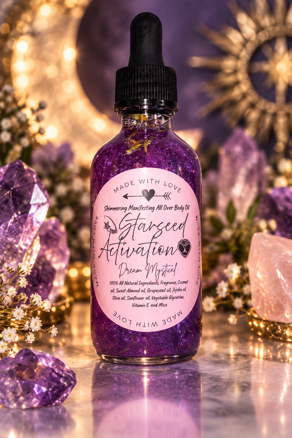 Starseed Activation Manifesting All Over Body Oil