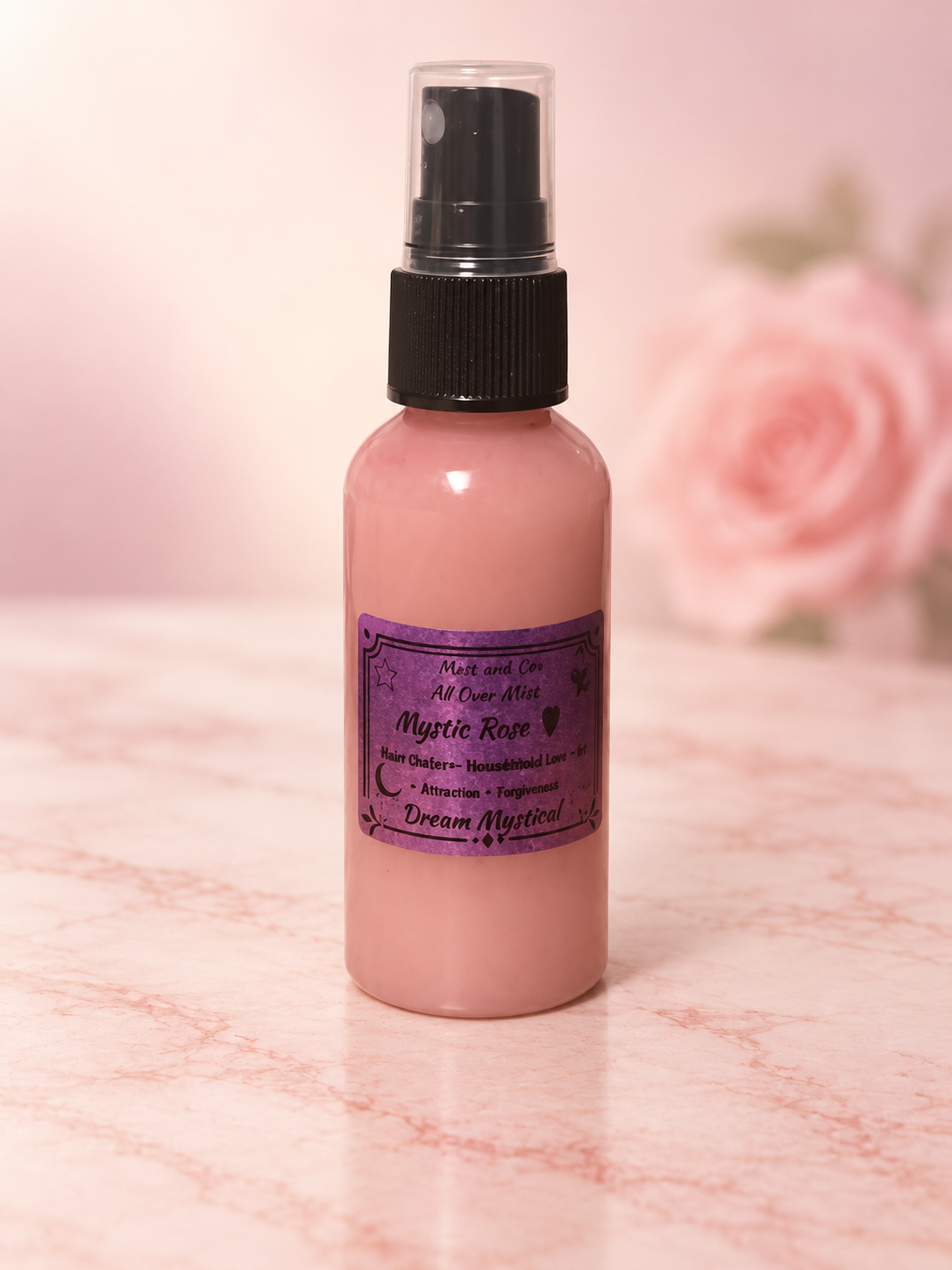 🌹 MYSTIC ROSE — HEART CHAKRA BODY MIST 💚✨