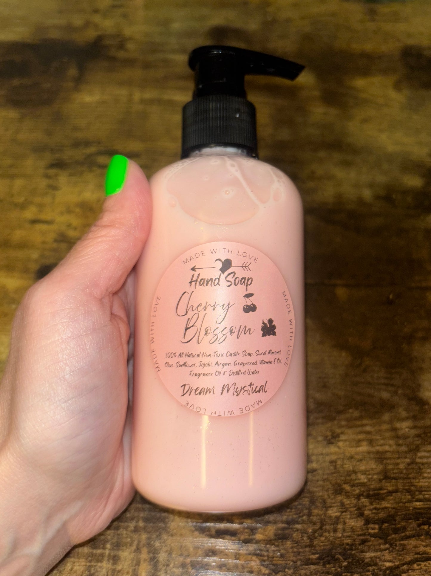 8oz All Natural Hand Soap