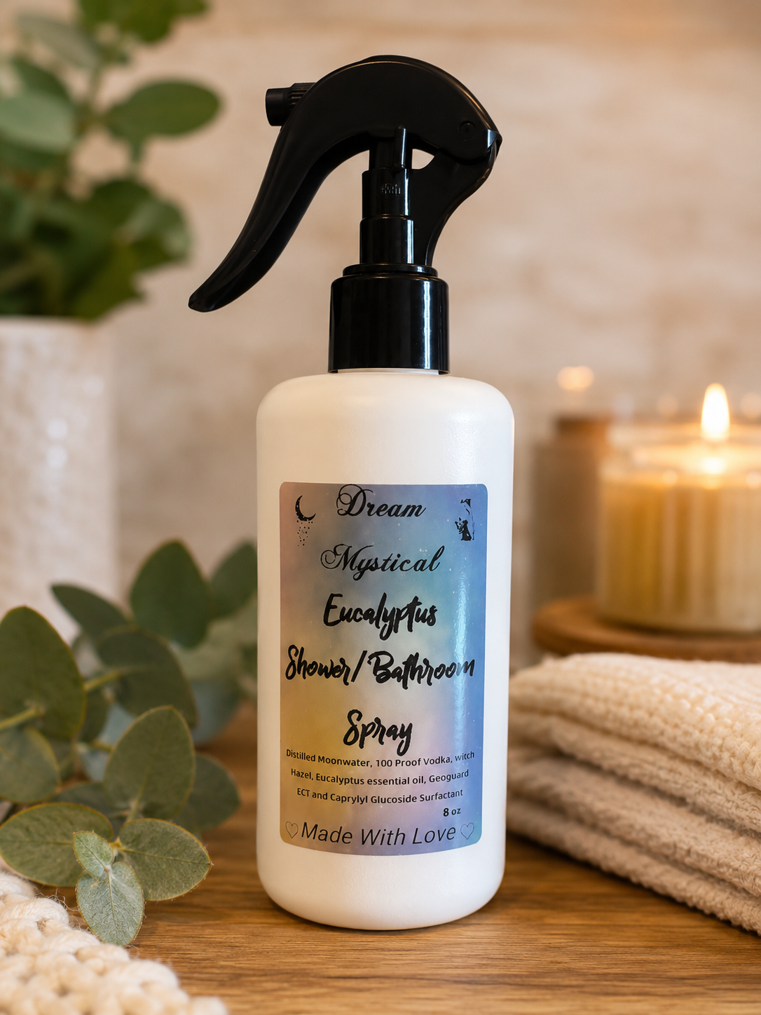 Dream Mystical Eucalyptus Aroma Shower & Bathroom Spray (8 oz)