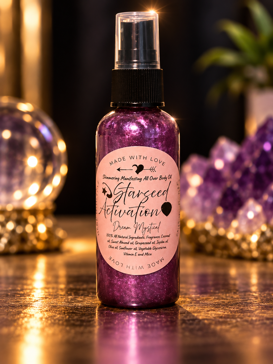 Starseed Activation Manifesting All Over Body Oil