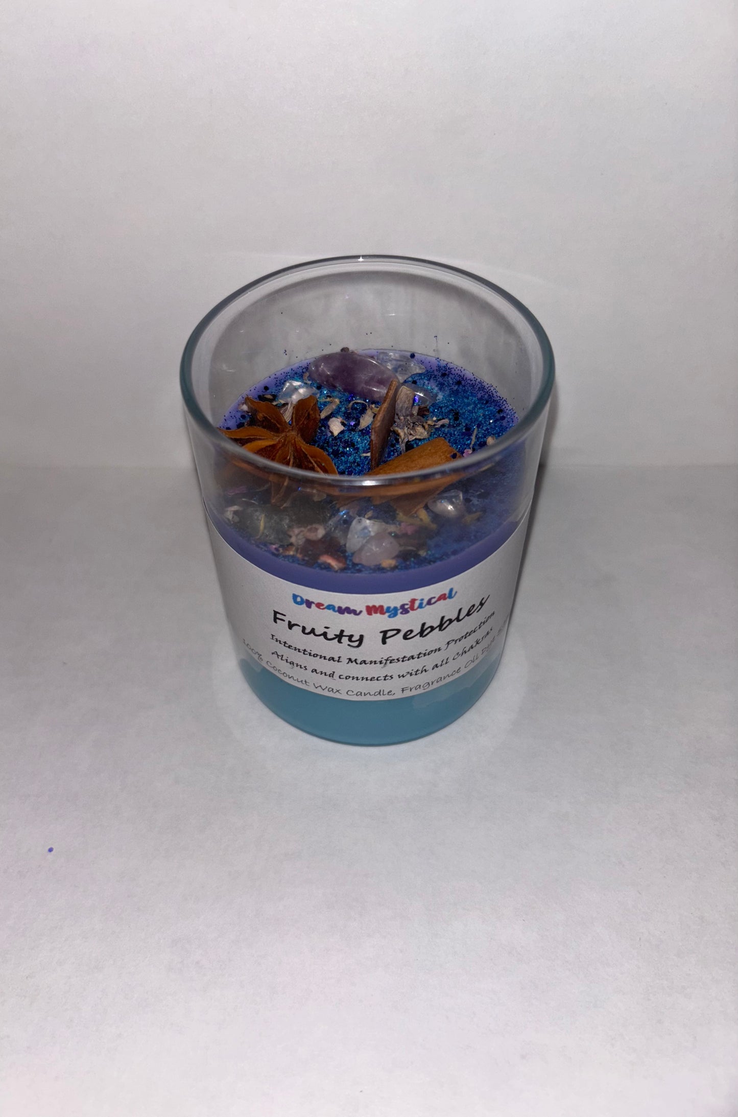 Fruity Pebbles Chakra Alignment & Protection Candle – 5.5oz