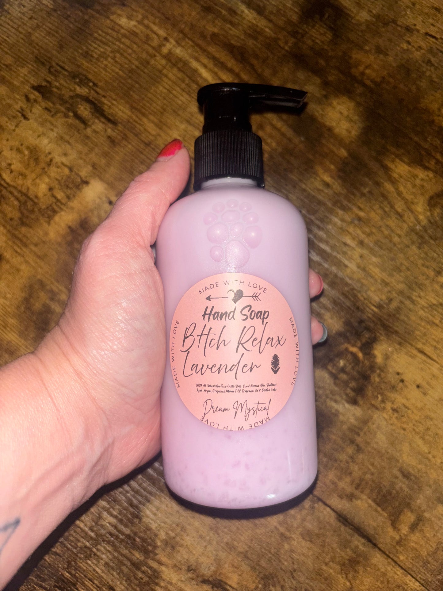 8oz All Natural Hand Soap