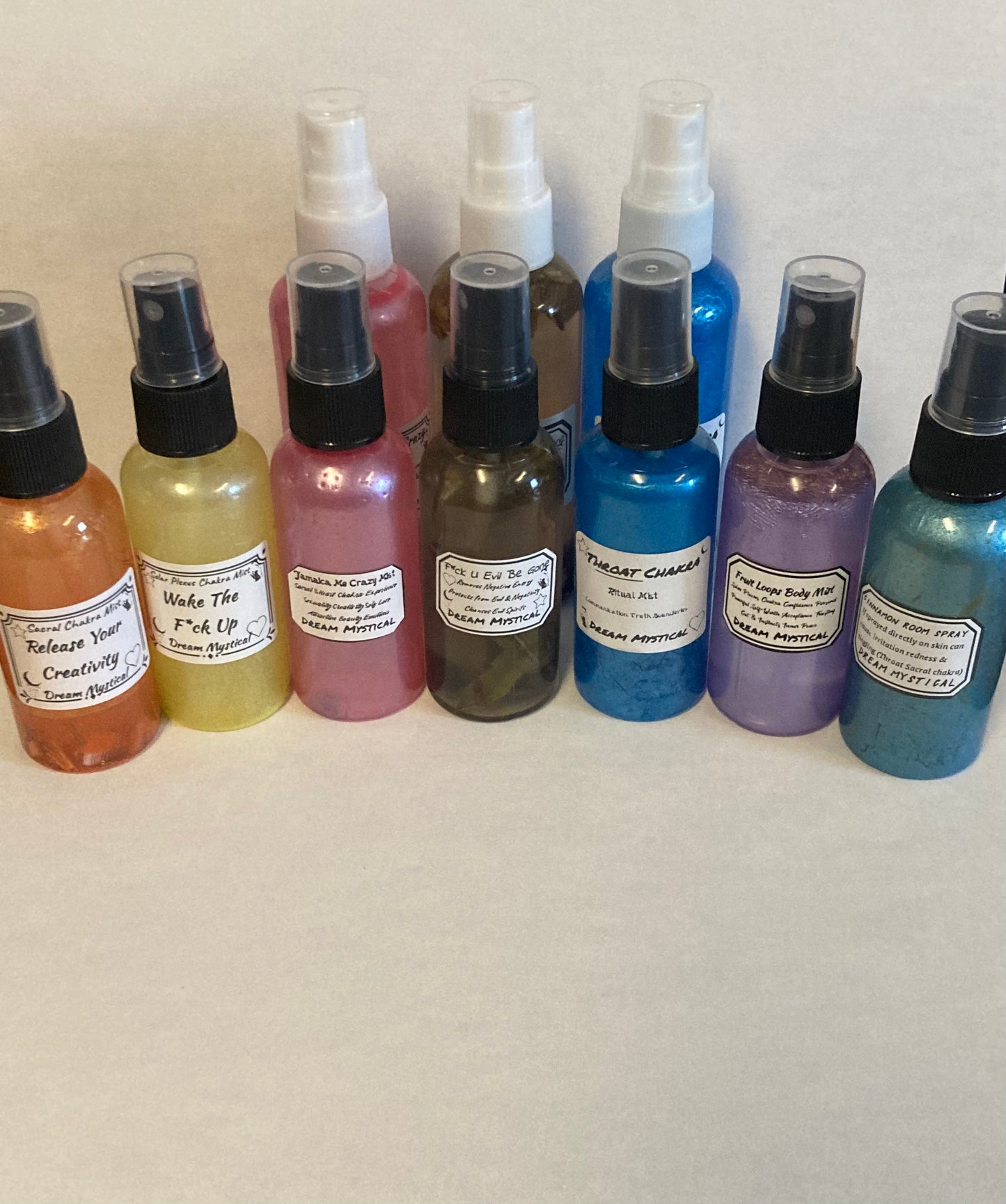 Wake athe F*ck Up Mis chakra• Knowing •Balance• Calming• Healing •Manifest• Protection• Protection infused with crystal