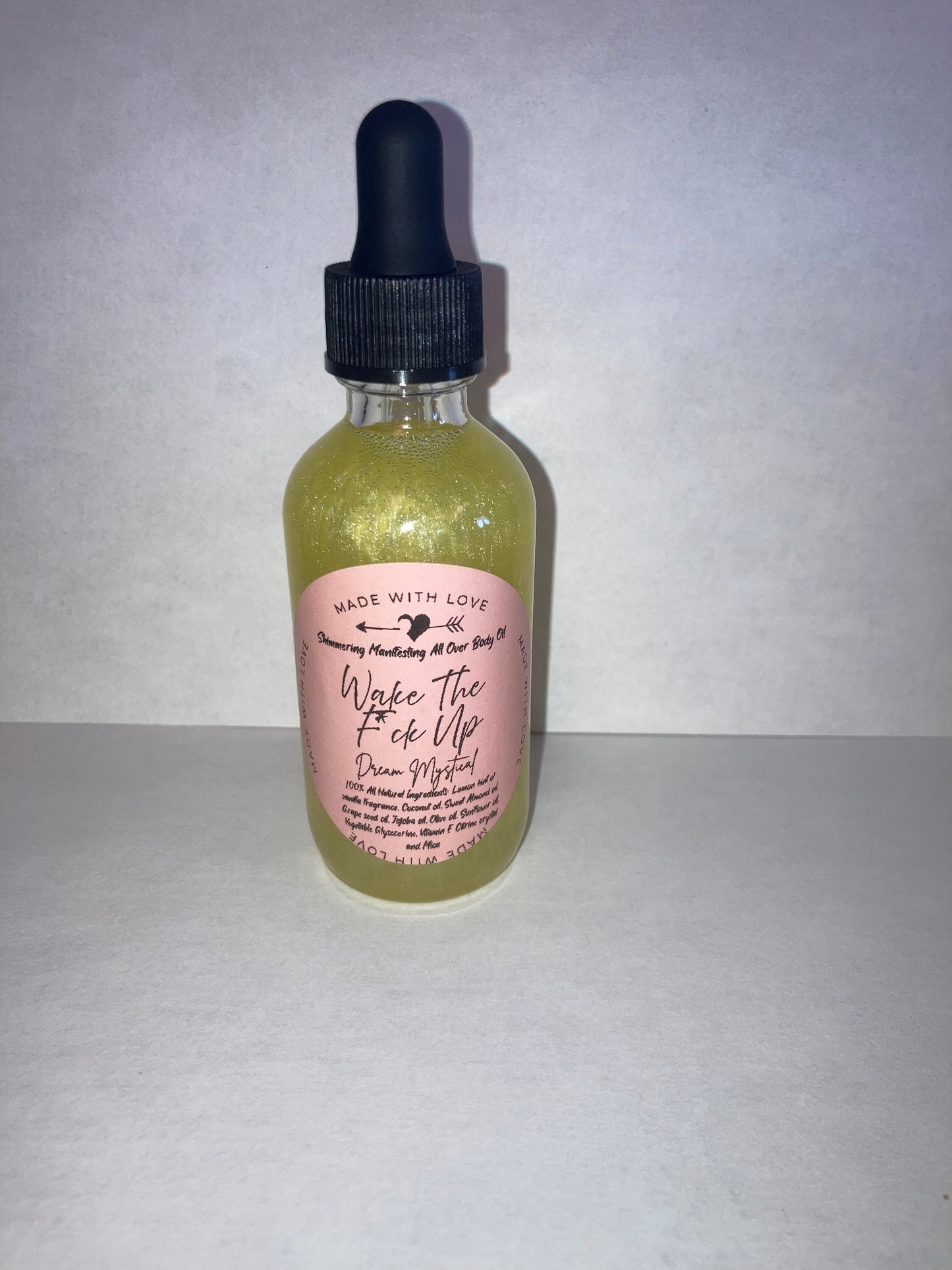 Wake the F*ck Up Lemon Solar Plexus Manifesting All Over Body and Ritual Oil Passionfruit Pineapple