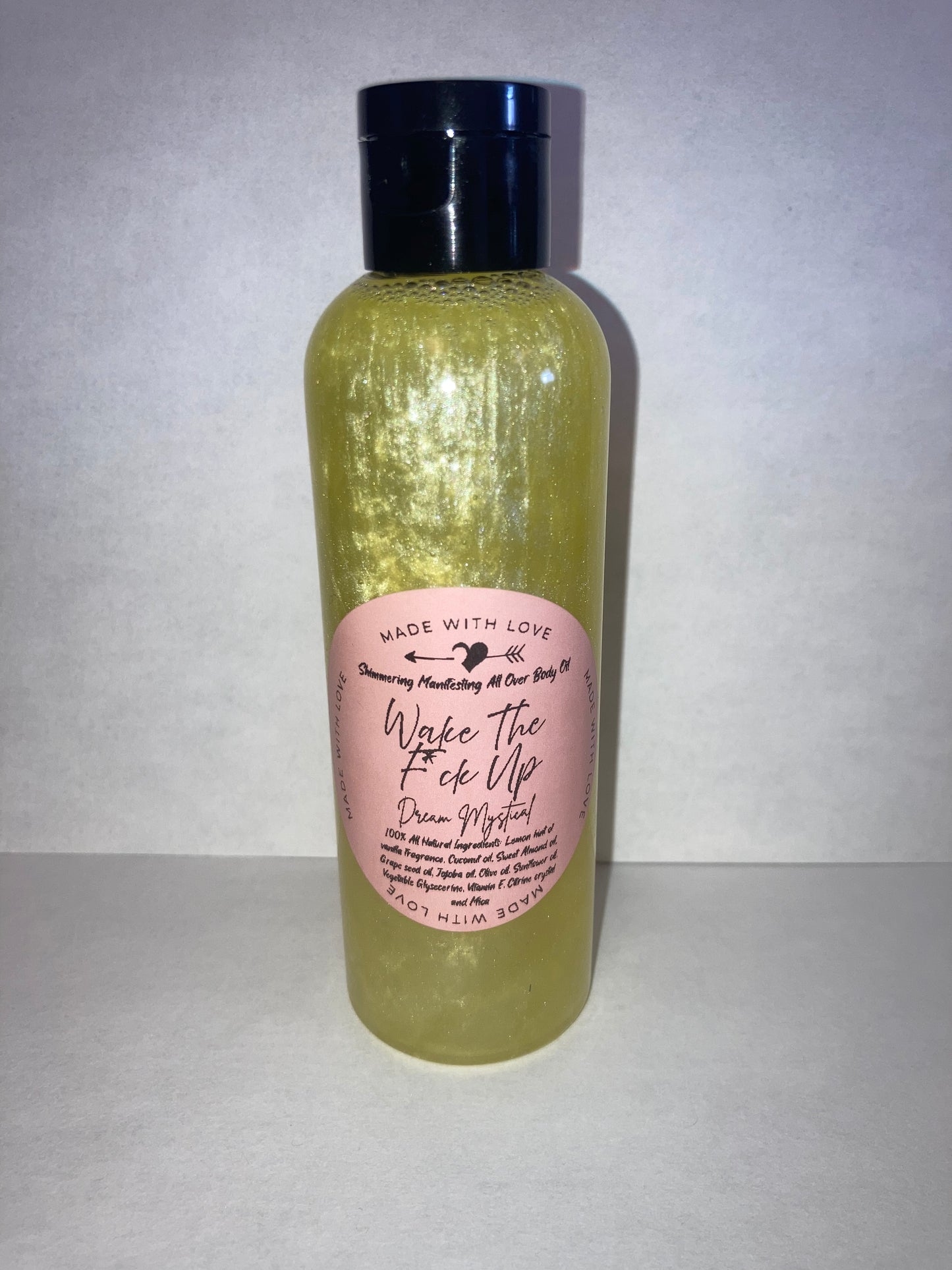 Wake the F*ck Up Lemon Solar Plexus Manifesting All Over Body and Ritual Oil Passionfruit Pineapple