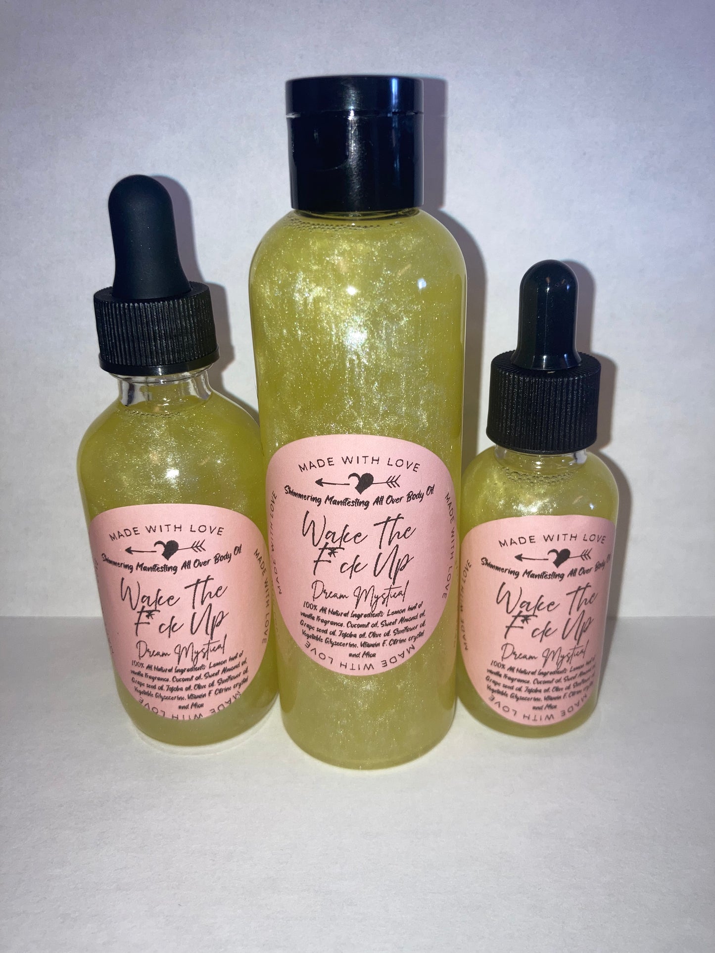 Wake the F*ck Up Lemon Solar Plexus Manifesting All Over Body and Ritual Oil Passionfruit Pineapple