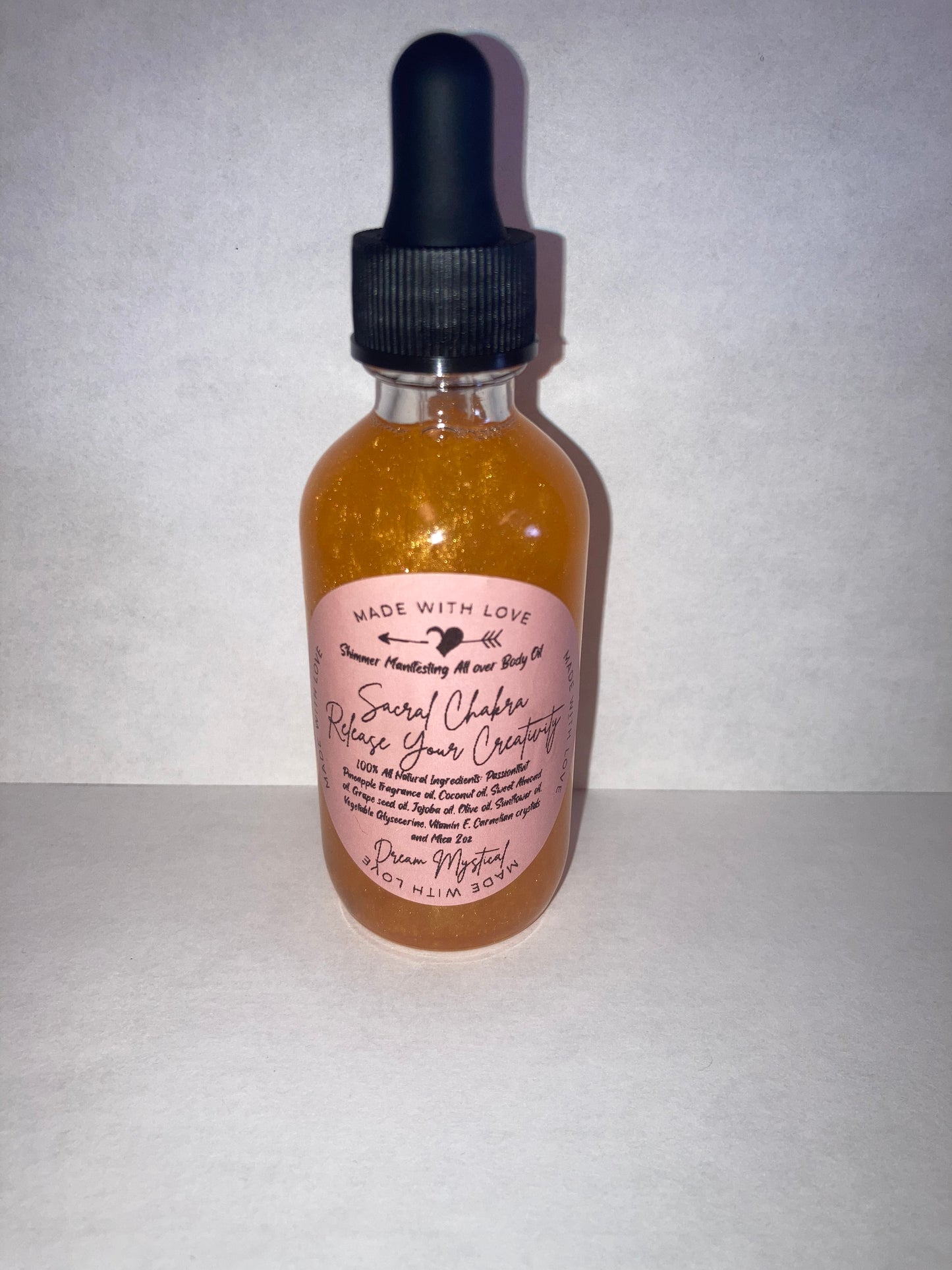 Sacral Chakra Release your creativity Manifesting All Over Body and Ritual Oil Passionfruit Pineapple