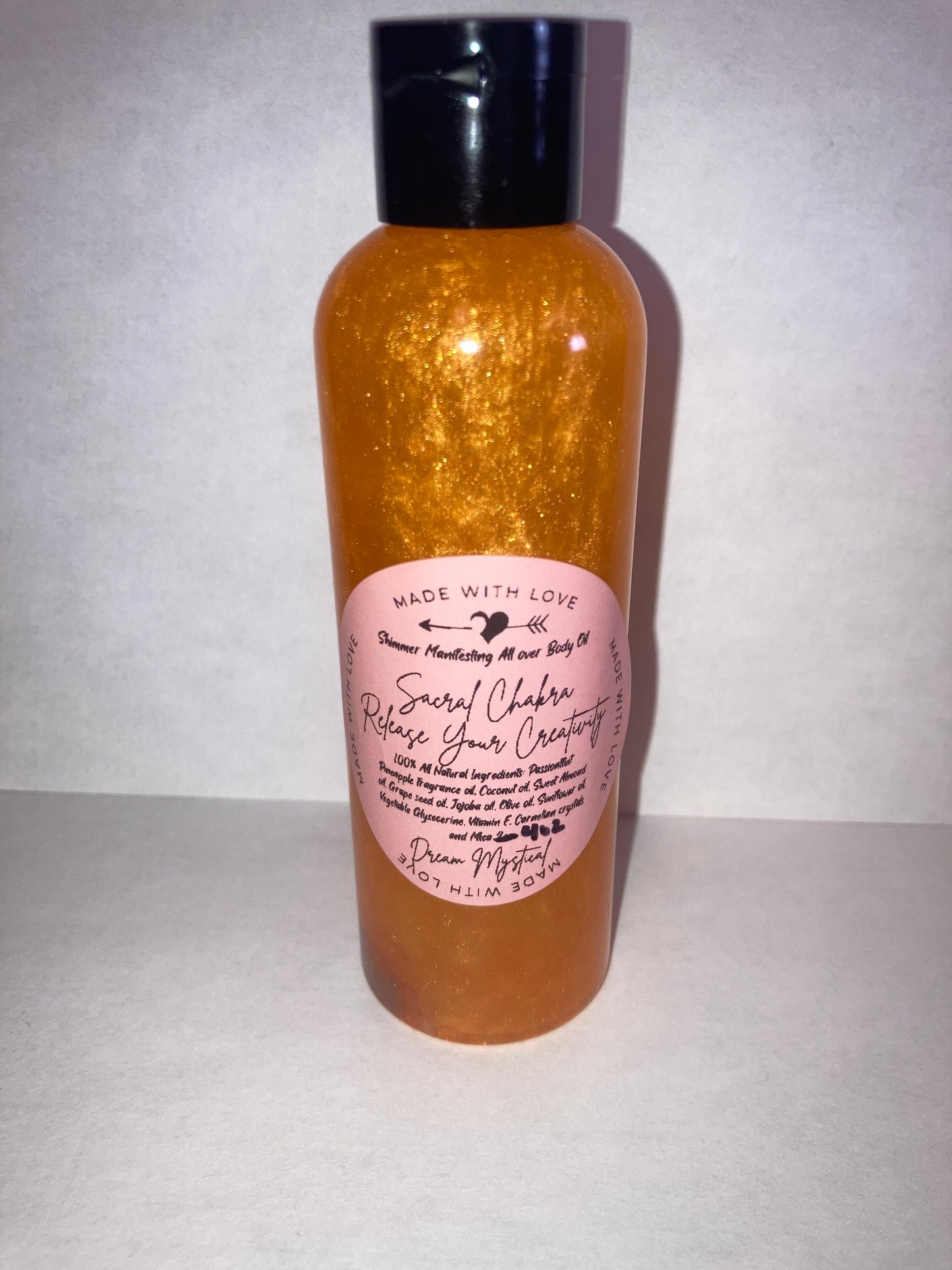 Sacral Chakra Release your creativity Manifesting All Over Body and Ritual Oil Passionfruit Pineapple