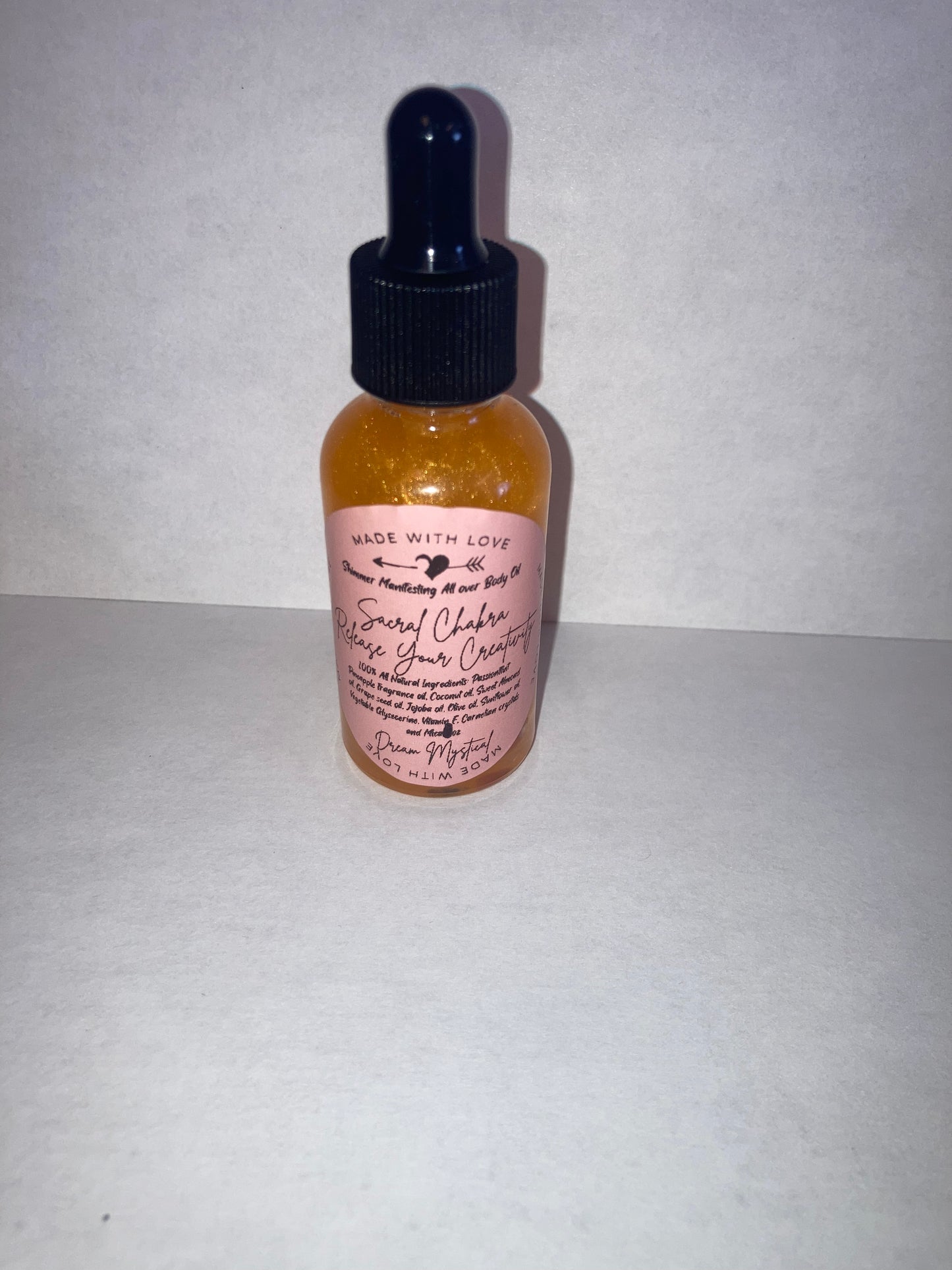 Sacral Chakra Release your creativity Manifesting All Over Body and Ritual Oil Passionfruit Pineapple