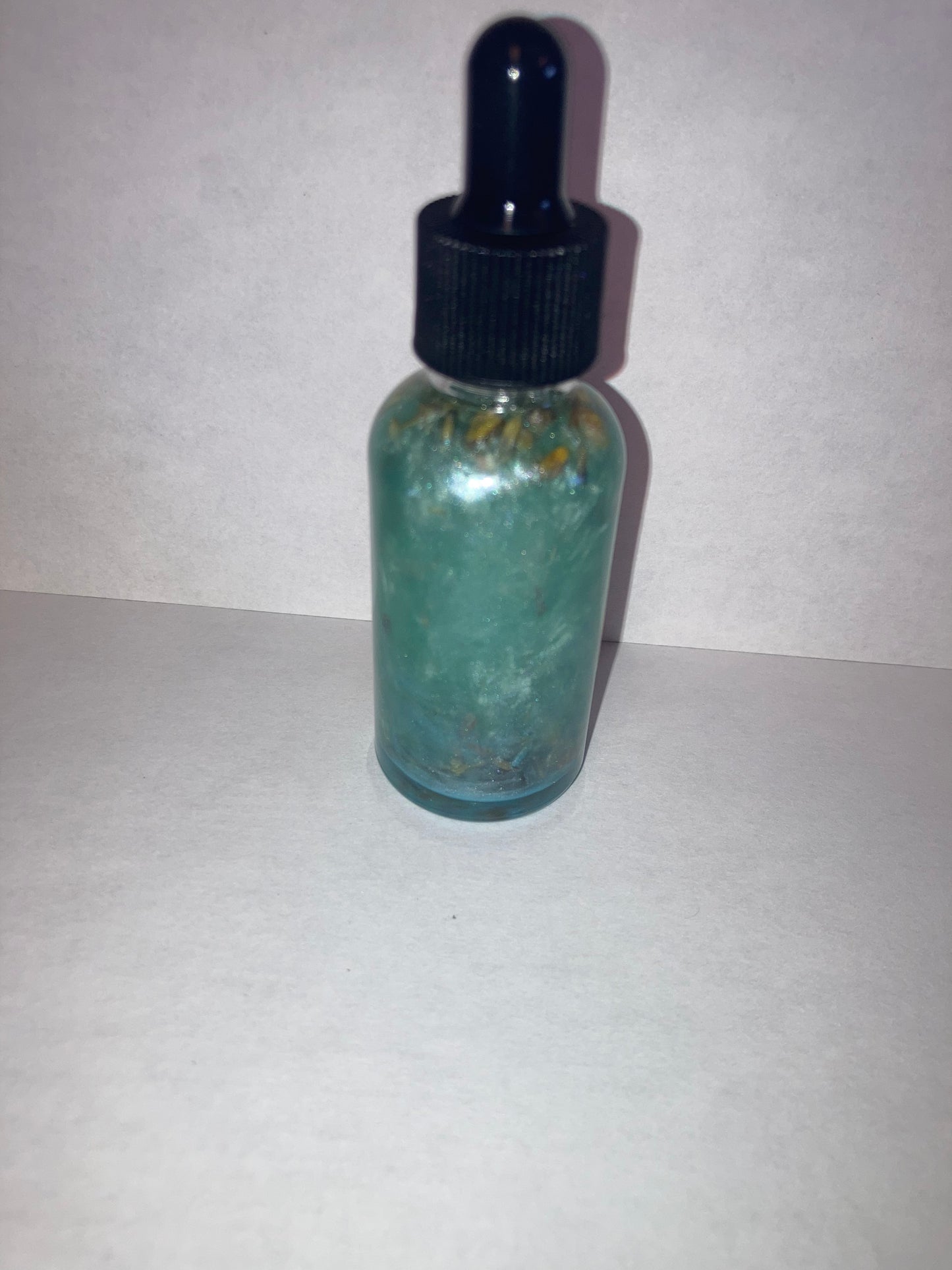 High Priestess Manifesting All Over Body & Ritual Oil Cashmere Musk and Vanilla handpicked flowers/herbs infused with Moonstone & Labradorite crystal chips
