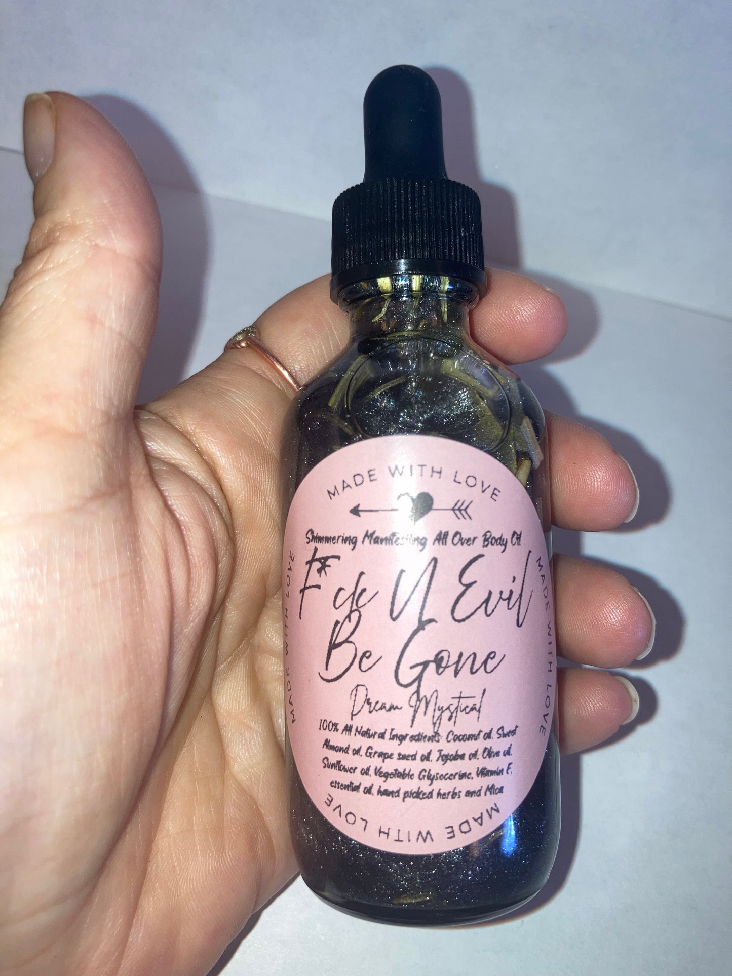 F*ck U Evil Be Gone Manifesting All Over Body Oil