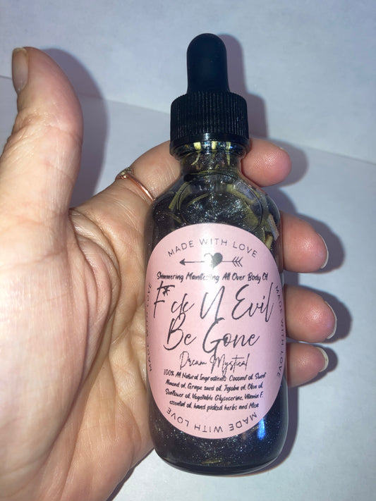 F*ck U Evil Be Gone Manifesting All Over Body Oil