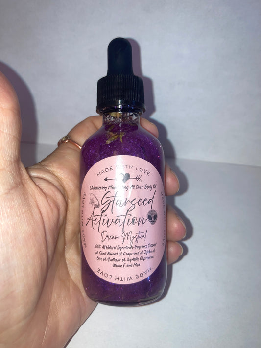 Starseed Activation Manifesting All Over Body Oil