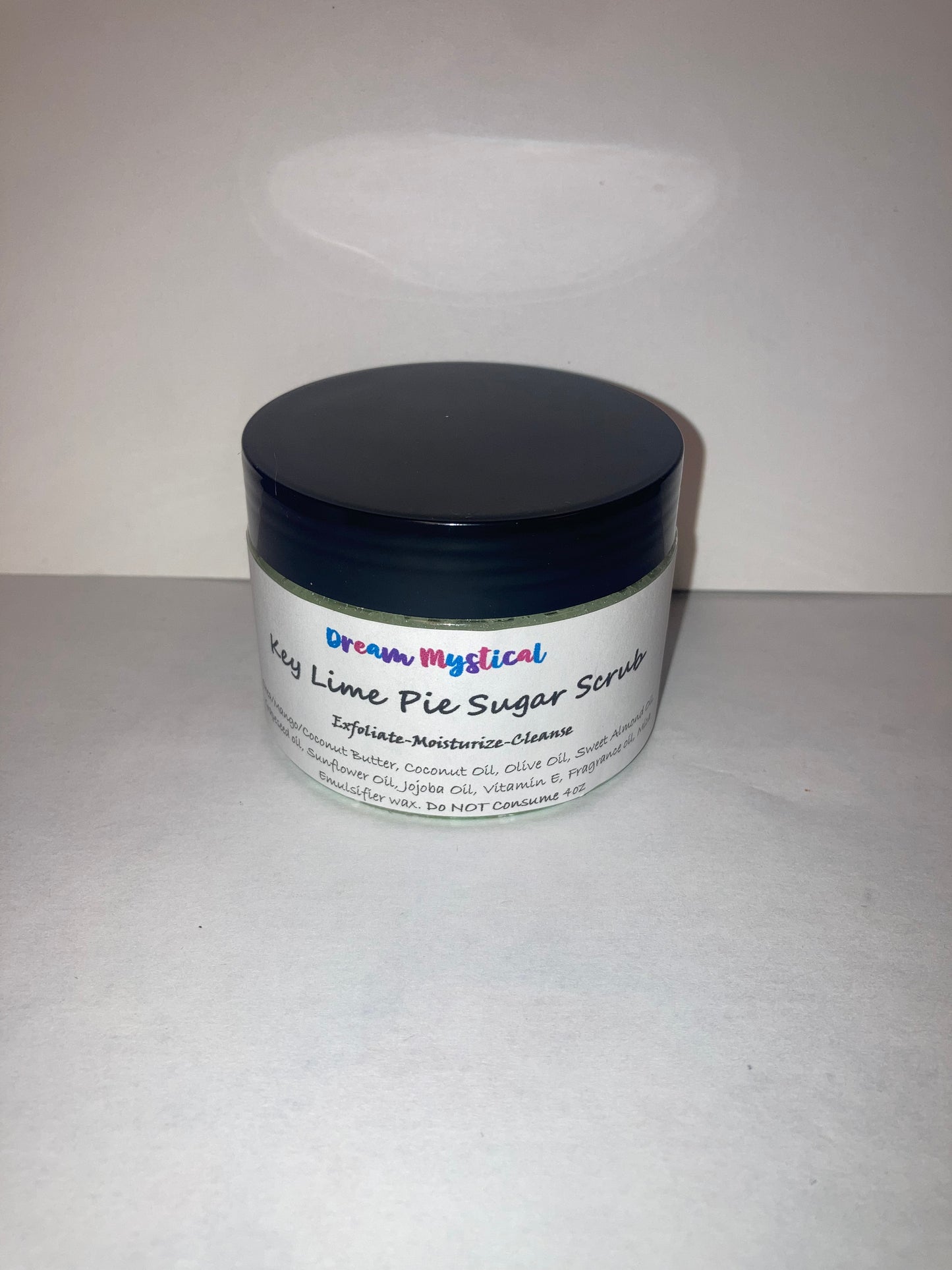 Keylime Pie Sugar Srub Exfoliate Moisturizer Cleanse Heals All Natural handmade