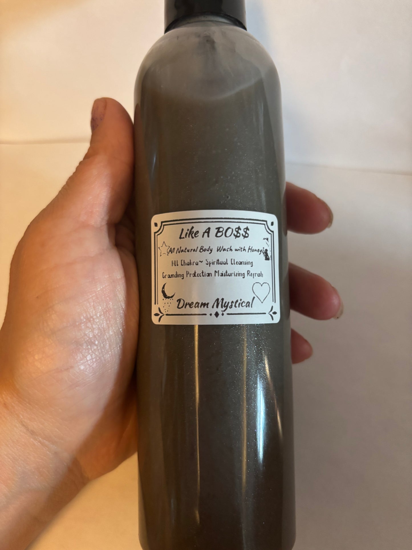 Like A Boss (scent for a Man) All Natual Creamy Body Wash with Raw Natural Honey