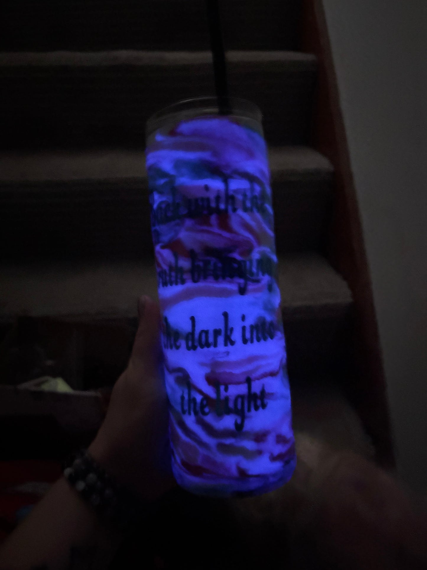 Back with the truth Bringing the dark into the light Mystic Rose Tumblers