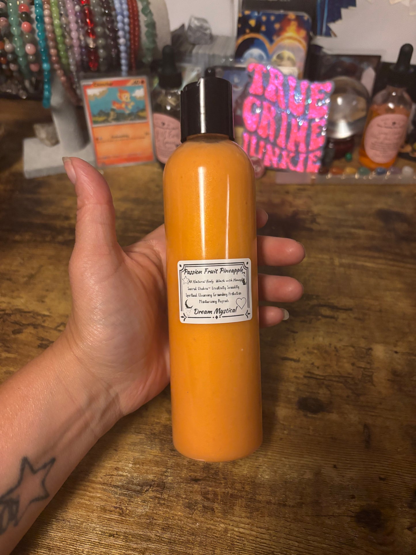 Passionfruit Pineapple All Natural Body Wash with Honey