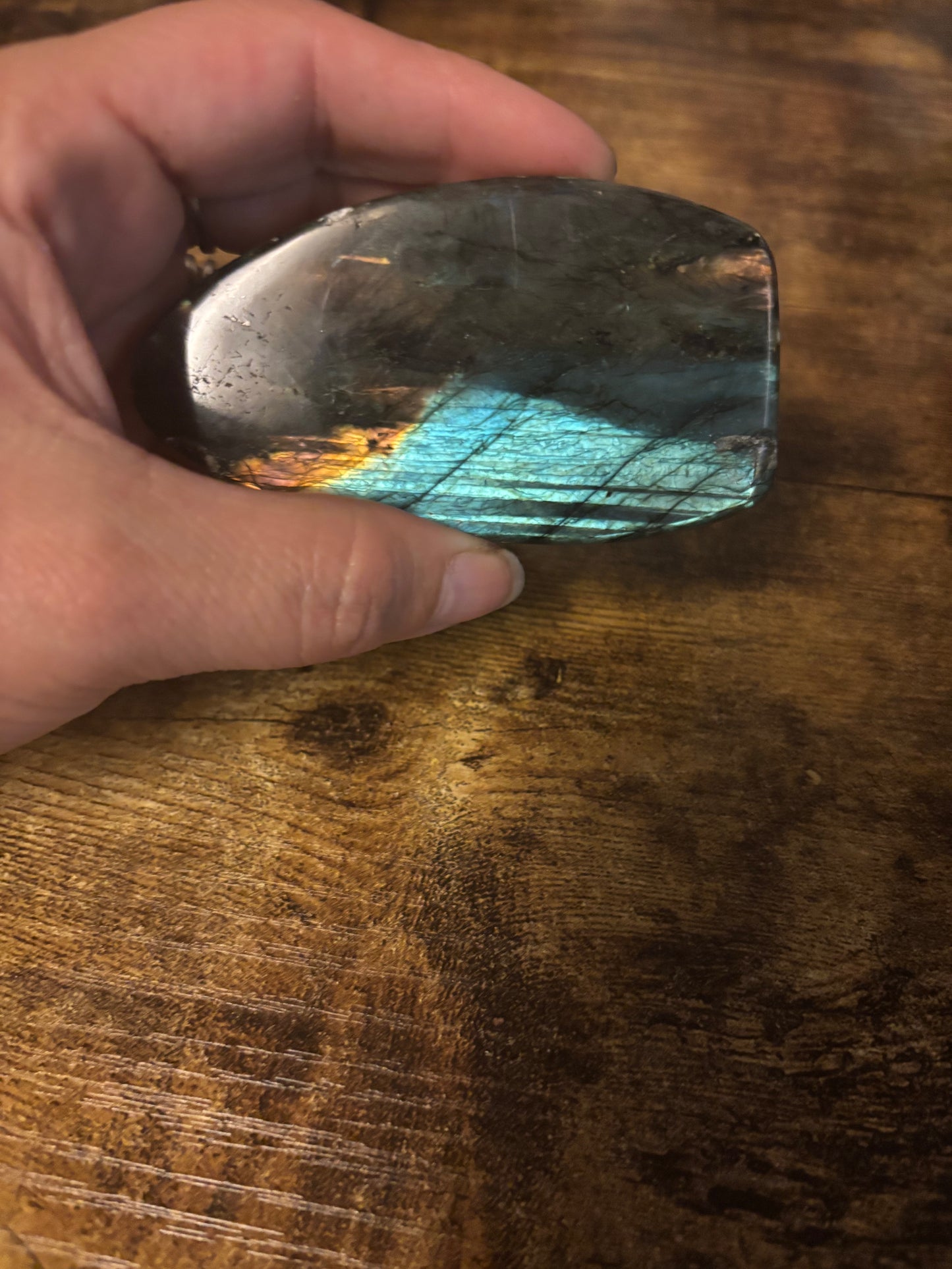 Labradorite Freeform | Transformation, Intuition & Protection | Crown, Third Eye & Throat Chakra 370g