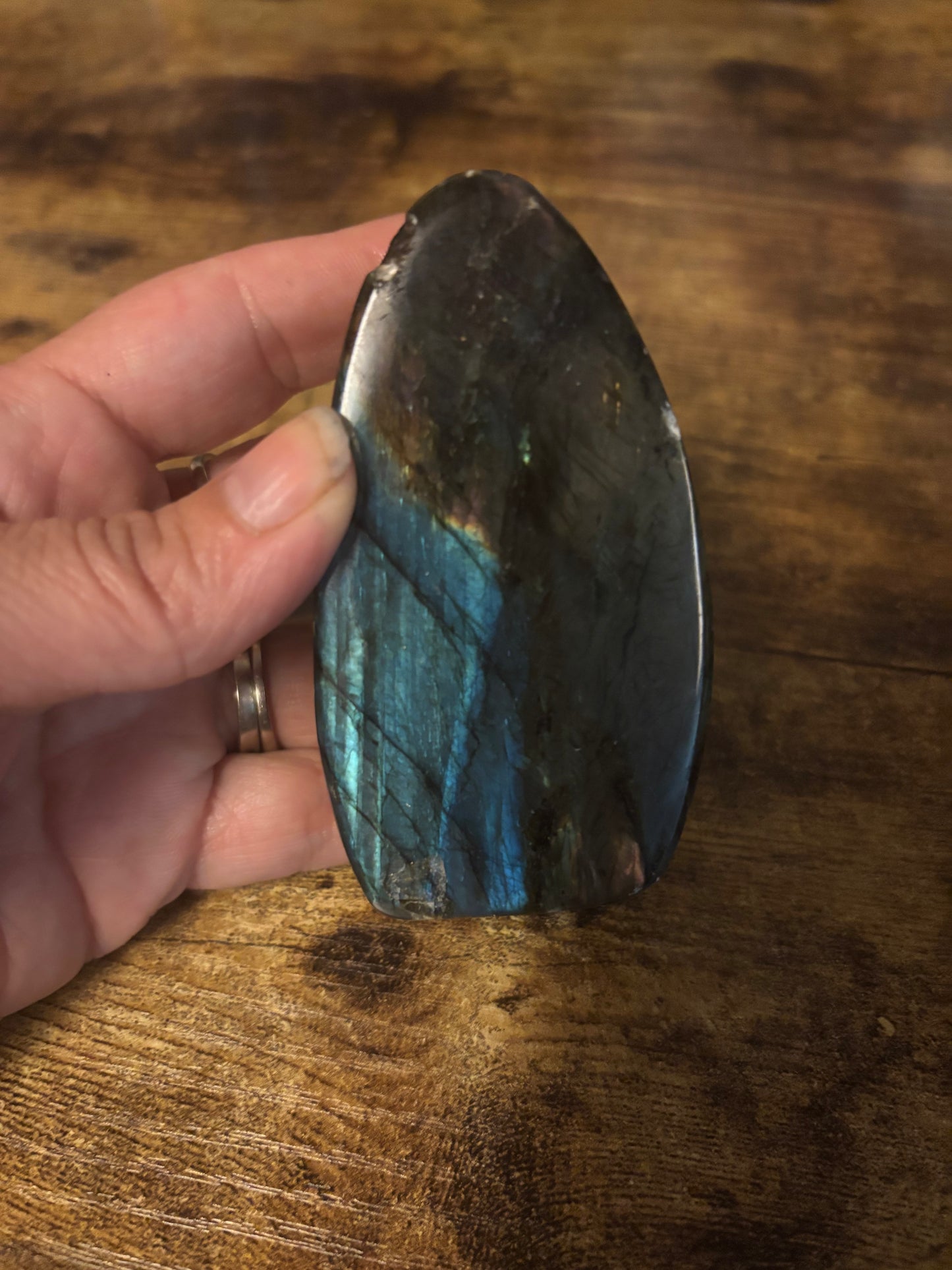 Labradorite Freeform | Transformation, Intuition & Protection | Crown, Third Eye & Throat Chakra 370g