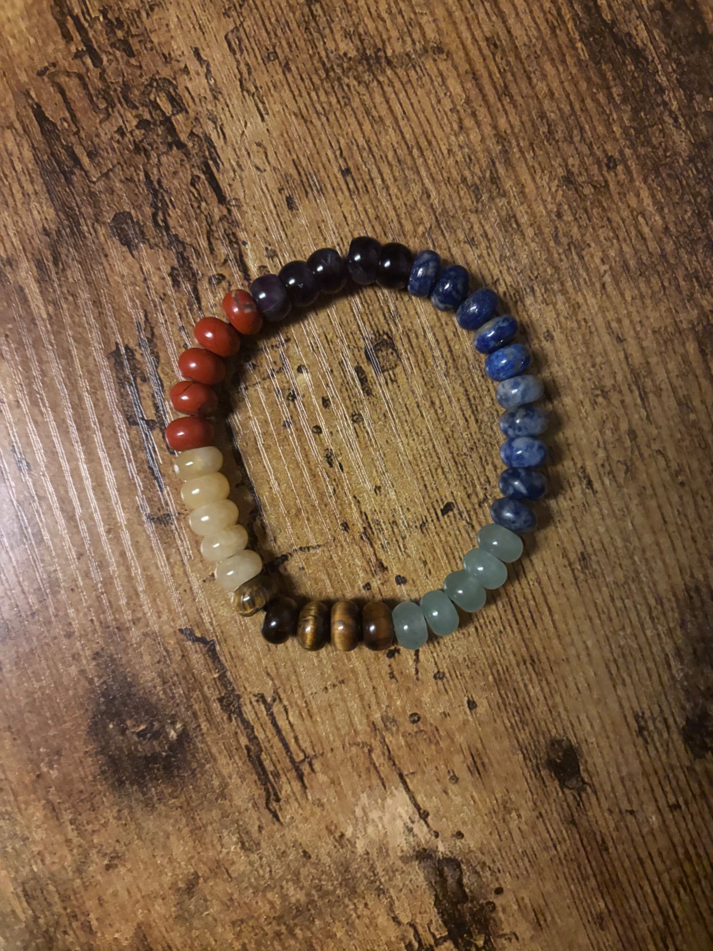 🌈 Divine Alignment – 7 Chakra Healing Crystal Bracelet 💖
Balance • Energy • Harmony