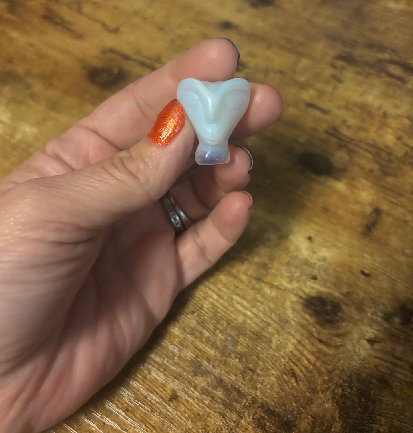 Mini Crystal Galactic Alien Heads