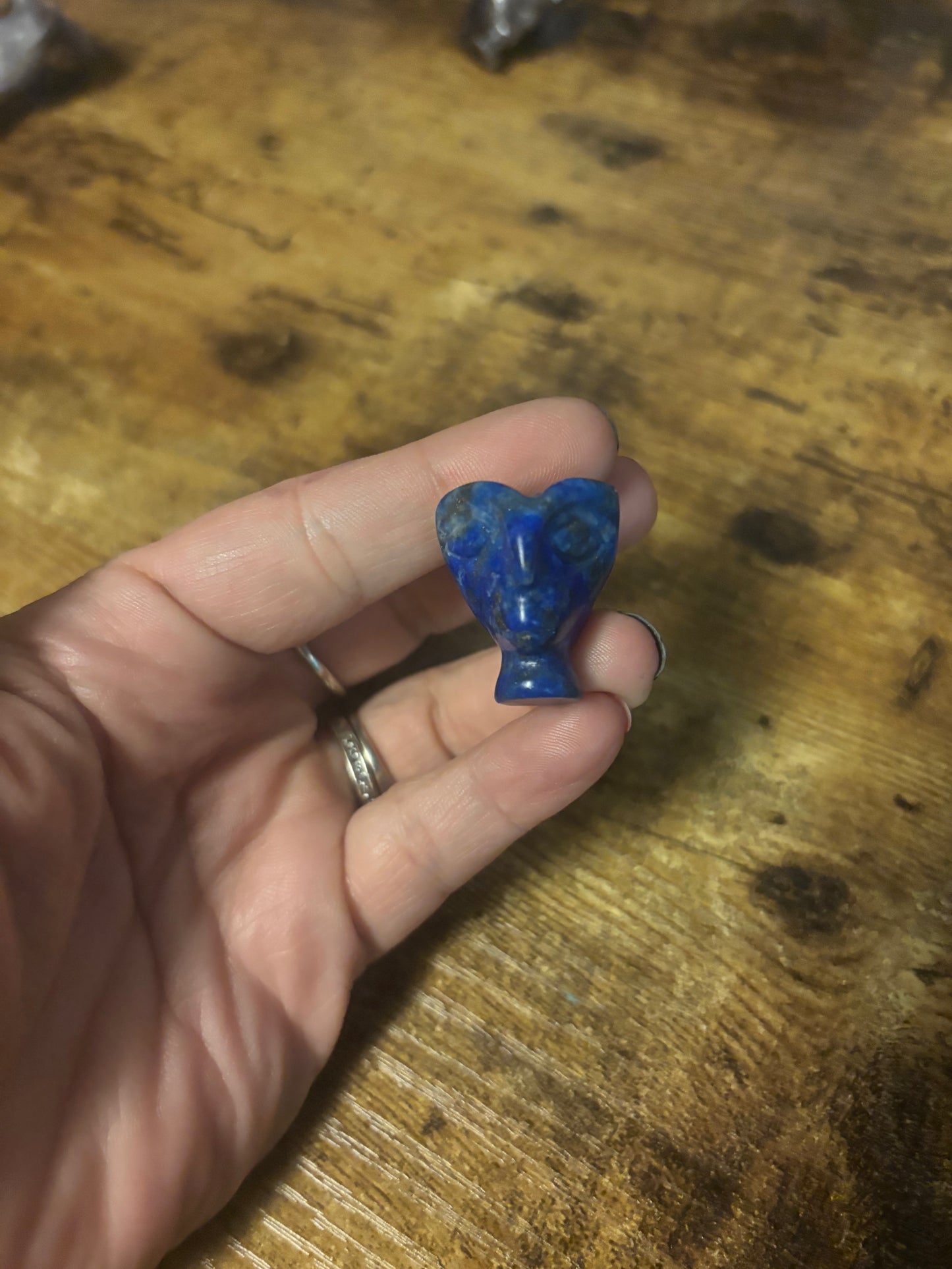 Mini Crystal Galactic Alien Heads