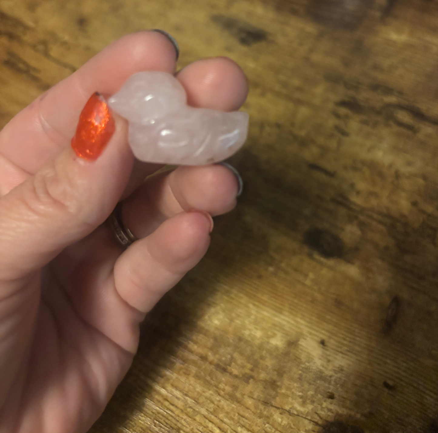 🦆 Mystic Mini Crystal Duck Carvings – Spirit of Calm & Guidance