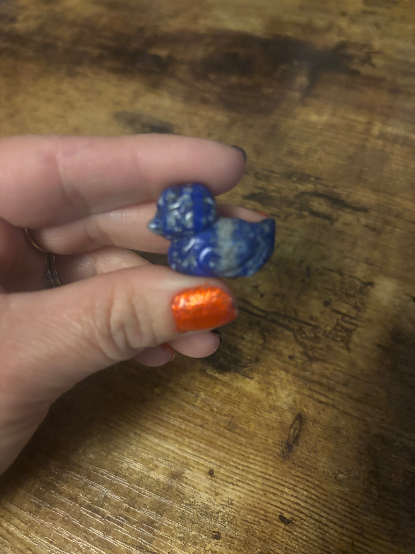 🦆 Mystic Mini Crystal Duck Carvings – Spirit of Calm & Guidance