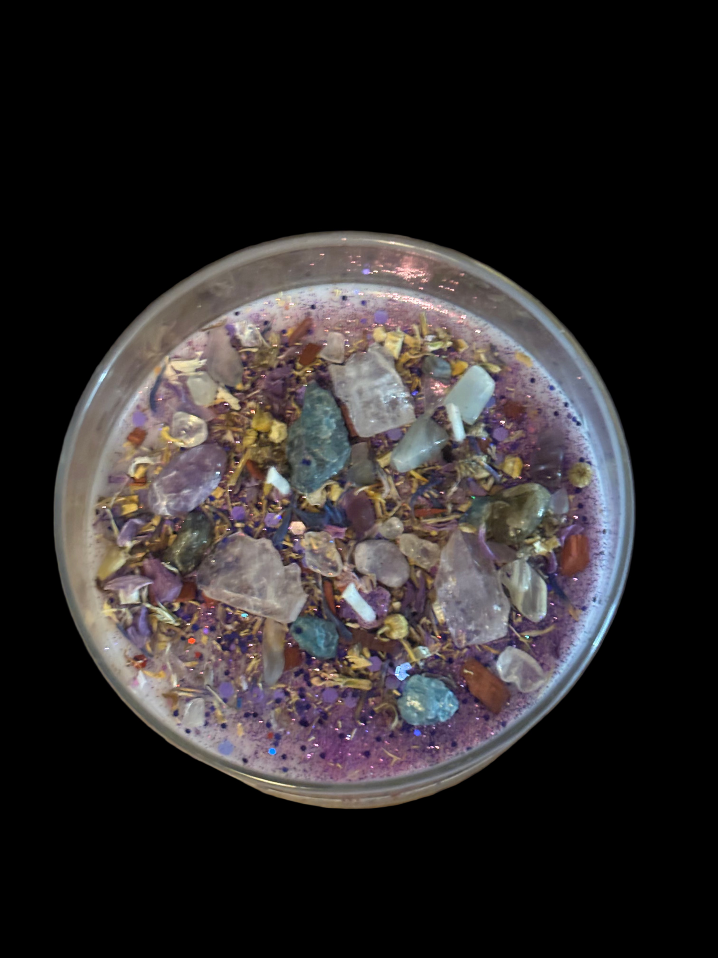 💫Level Up – Enlightenment & Ascension Intention Candle | Crown Chakra Activation | Spiritual Growth & Higher Awareness 100% coconut Wax