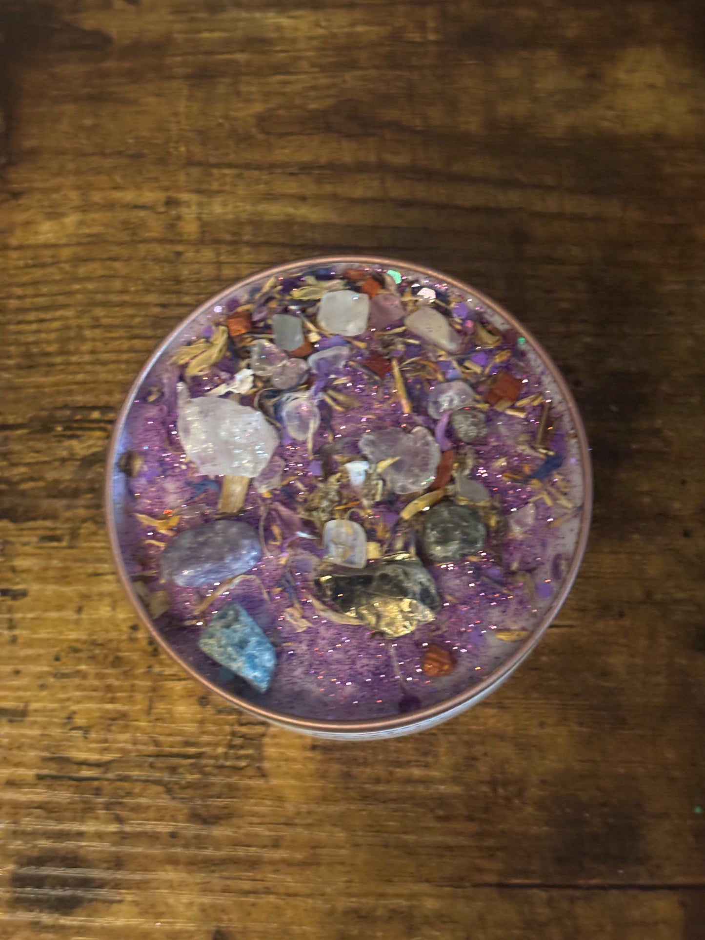 💫Level Up – Enlightenment & Ascension Intention Candle | Crown Chakra Activation | Spiritual Growth & Higher Awareness 100% coconut Wax