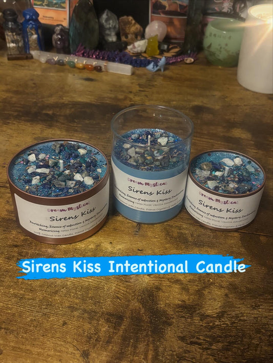 Siren’s Kiss Manifestation Candle – Seduction, Confidence & Divine Feminine Energy