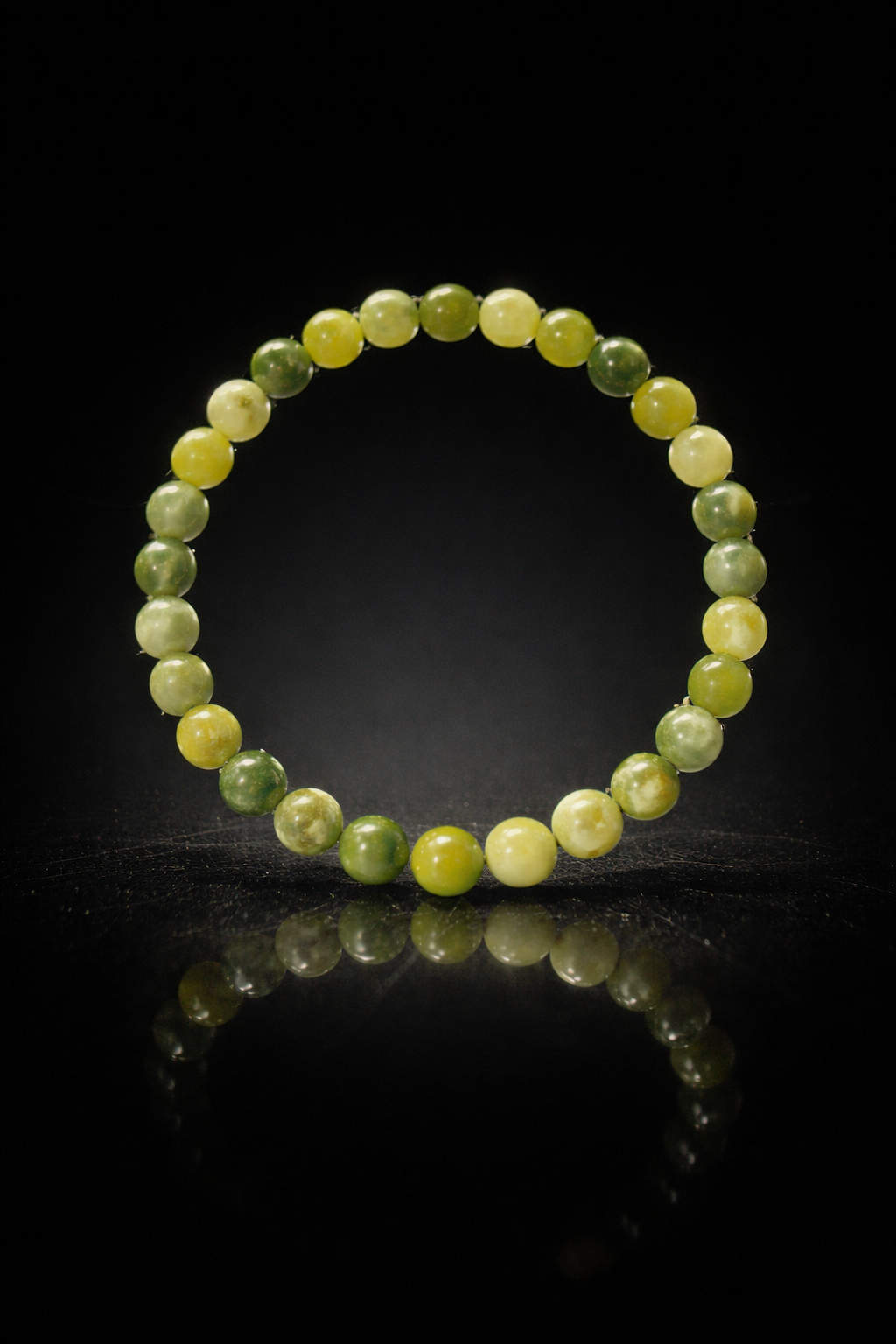 💚 Kundalini Awakening Serpentine Jade Genuine Crystal Bracelet