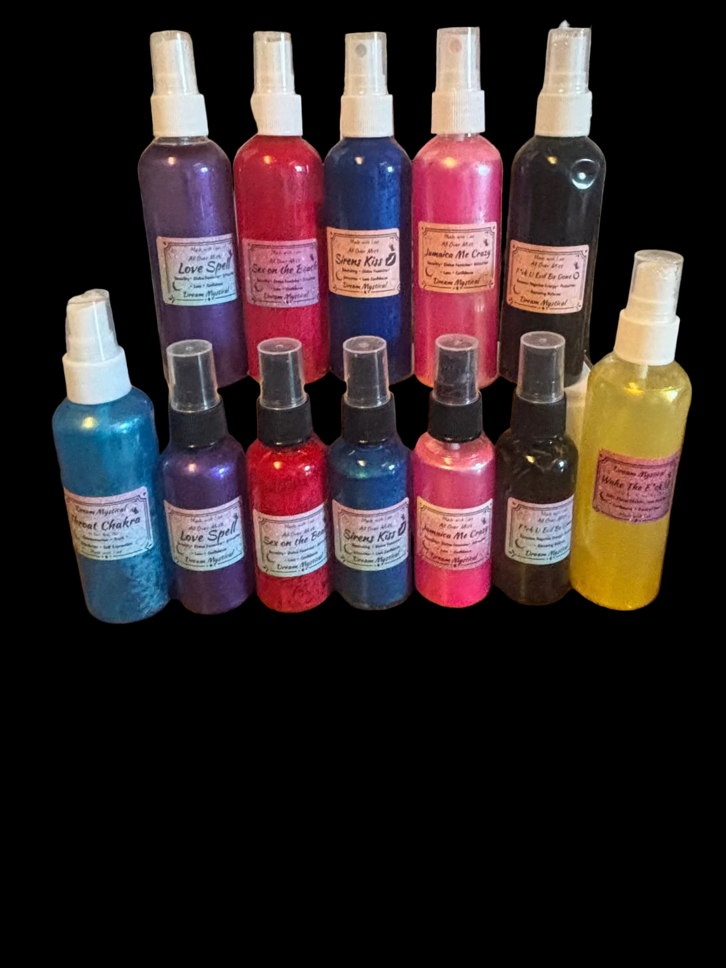 Jamaica Me Crazy Ritual Spray: Self Love & Attraction, Crystal Infused Heart Chakra
