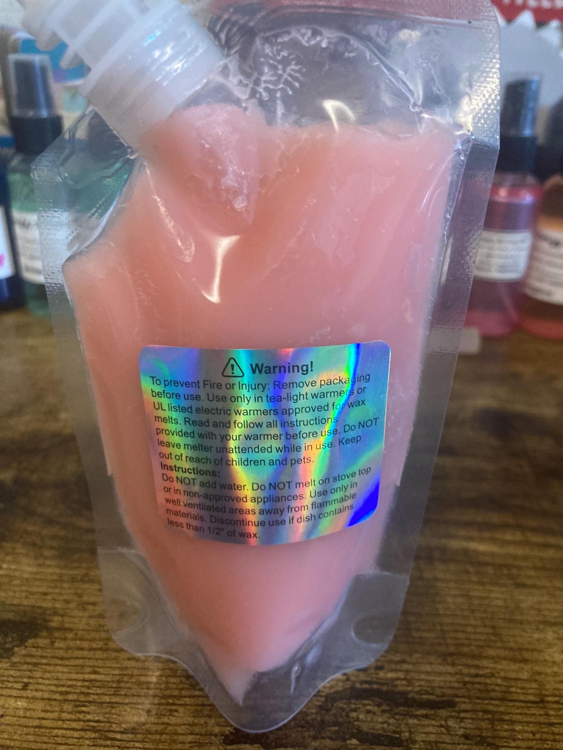 Squishy Squeezable Wax melts you pick your scent and size Joy wax Eco-friendly non toxic xtra strong scent