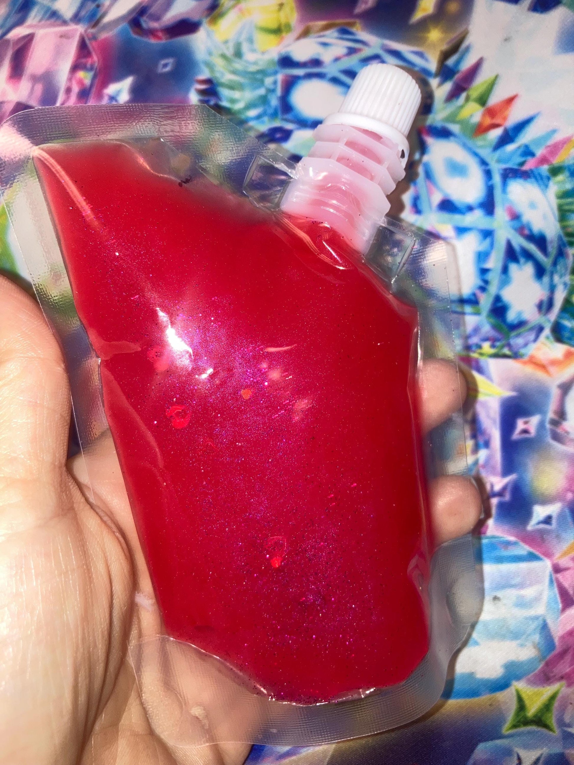Mystic Rose Squishy Squeezable Wax melts Heart Chakra• Attraction • Love• Beauty• Self Love• Healing Soy/Joy wax Eco-friendly non toxic