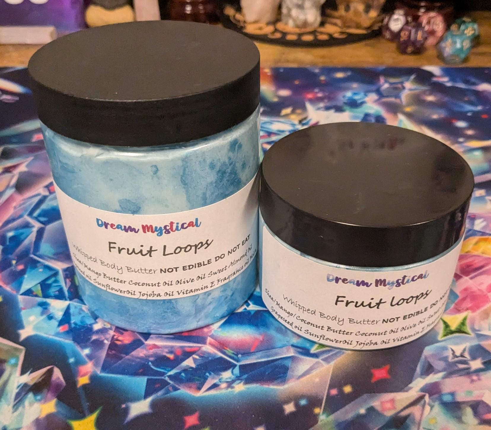 Fruit Loops All Natural Whipped Body Butter~Protects ~ Heals~ Moisturizing