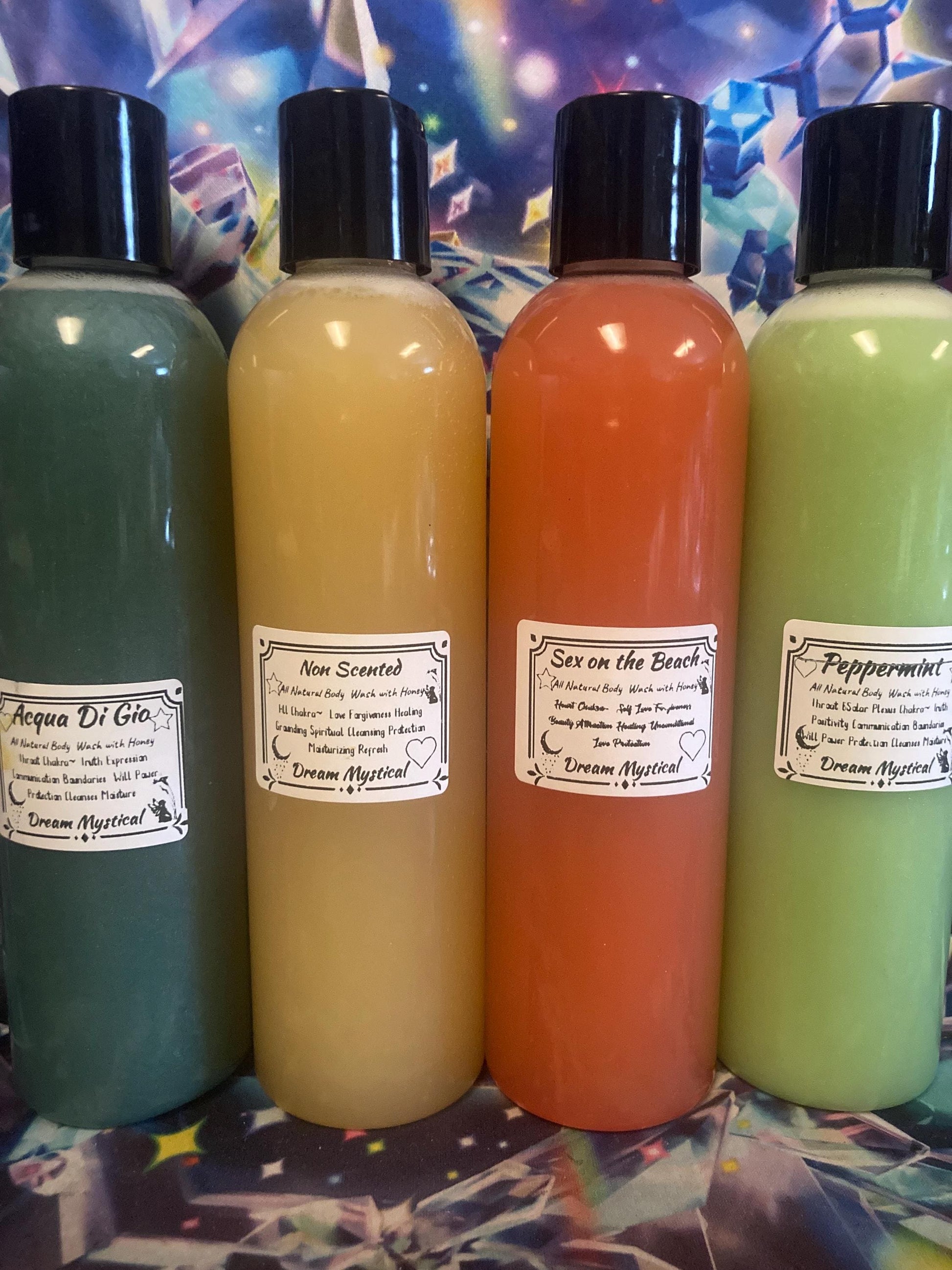 All Natual Body Wash with Raw Honey