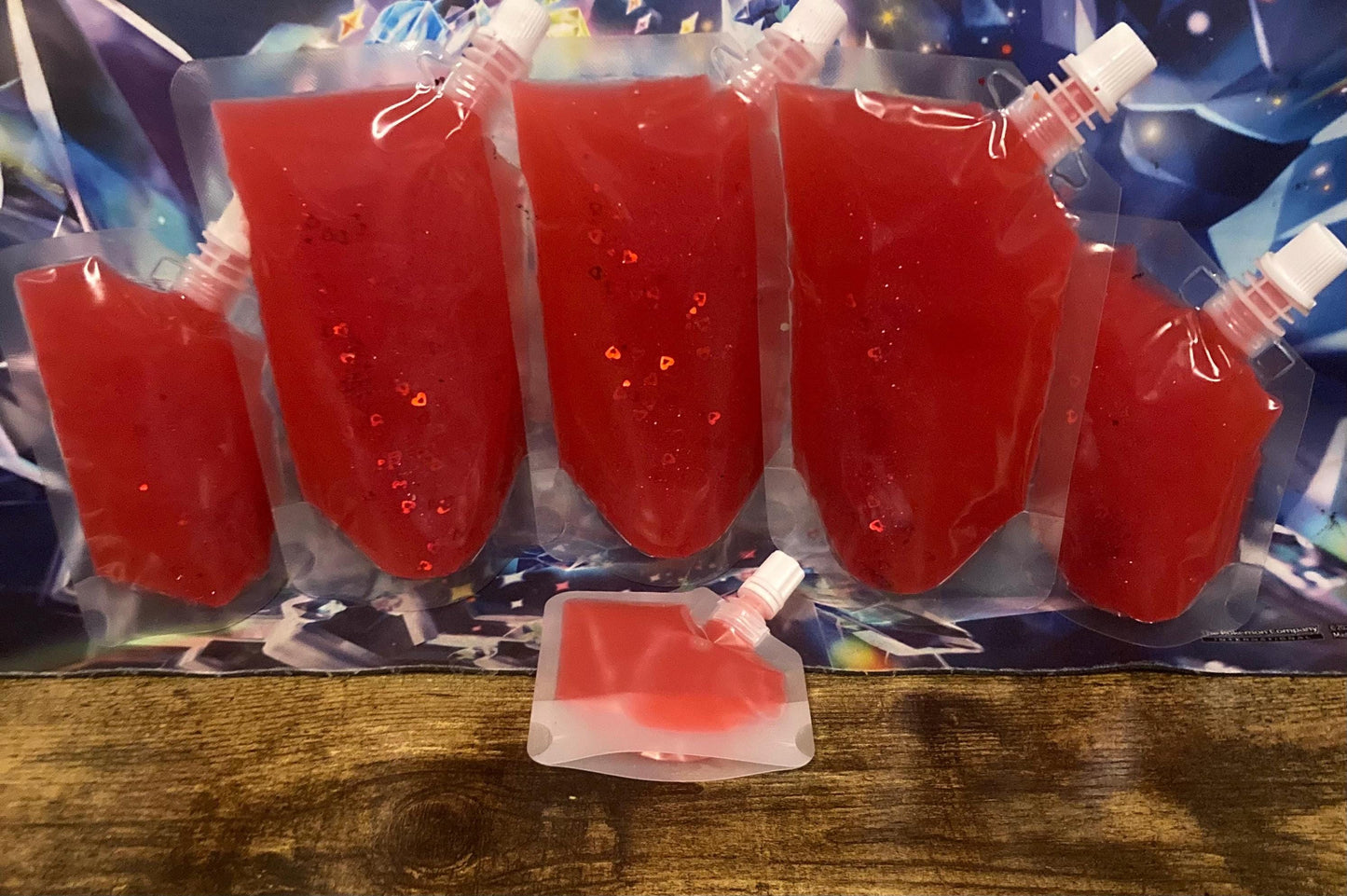 Mystic Rose Squishy Squeezable Wax melts Heart Chakra• Attraction • Love• Beauty• Self Love• Healing Soy/Joy wax Eco-friendly non toxic