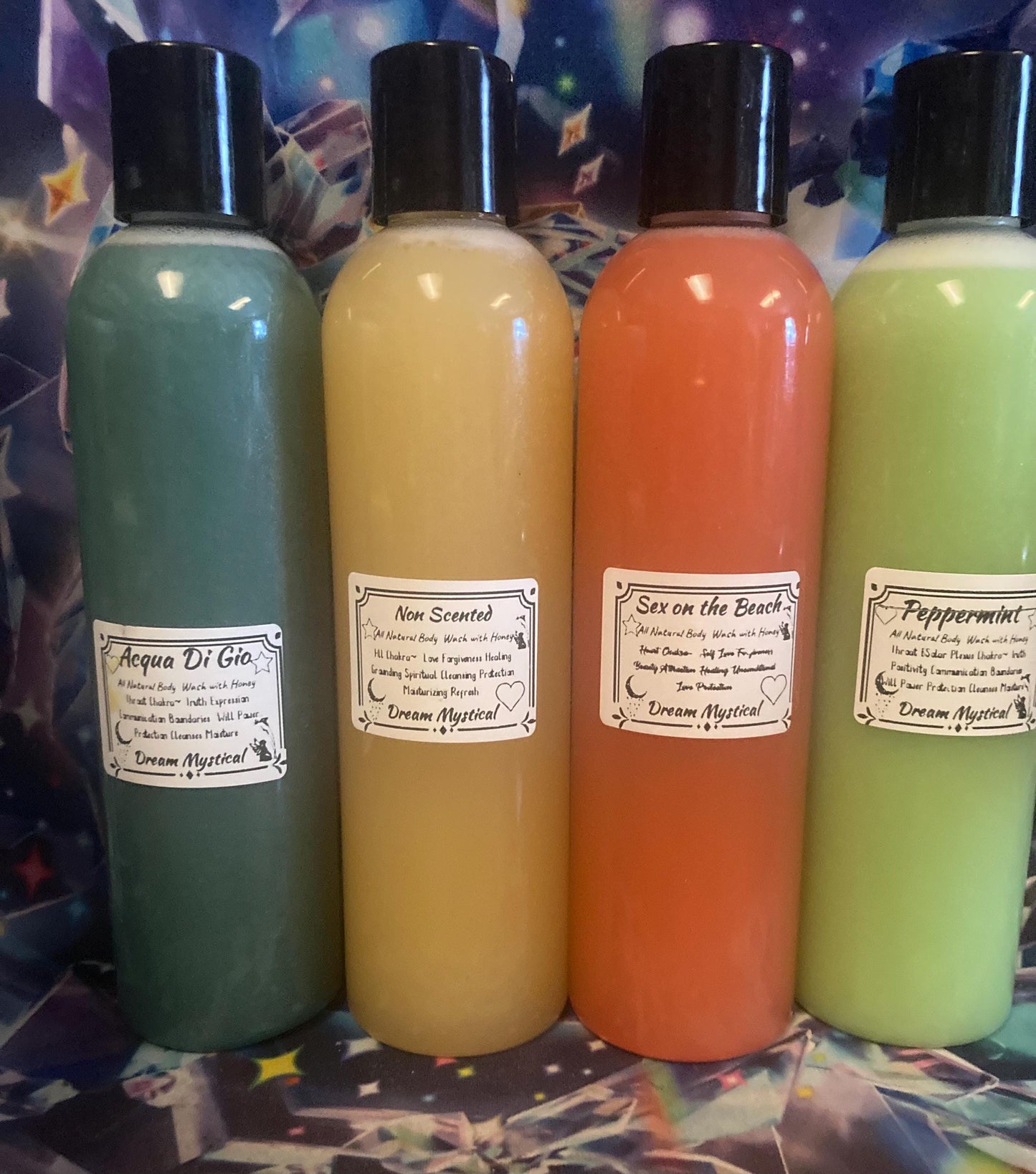 All Natual Body Wash with Raw Honey