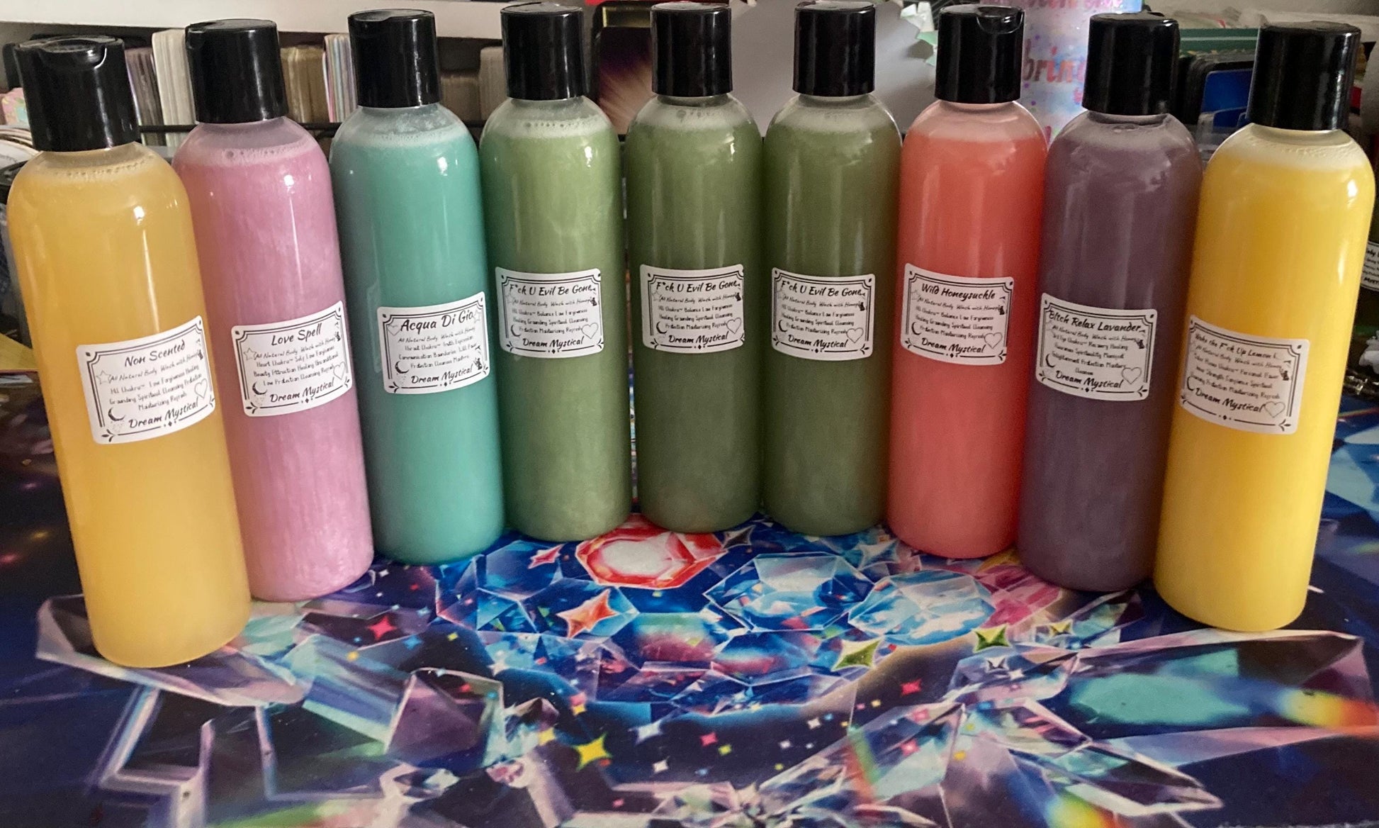 Wild Honeysuckle All Natual Body Wash with Raw Honey