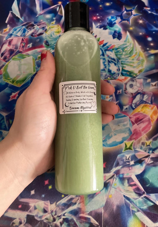F*ck U Evil Be Gone All Natual Body Wash with Raw Honey