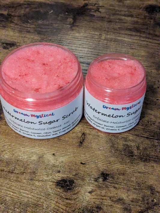 Sugar Scrub Exfoliate Moisturizer Cleanse Heals All Natural handmade