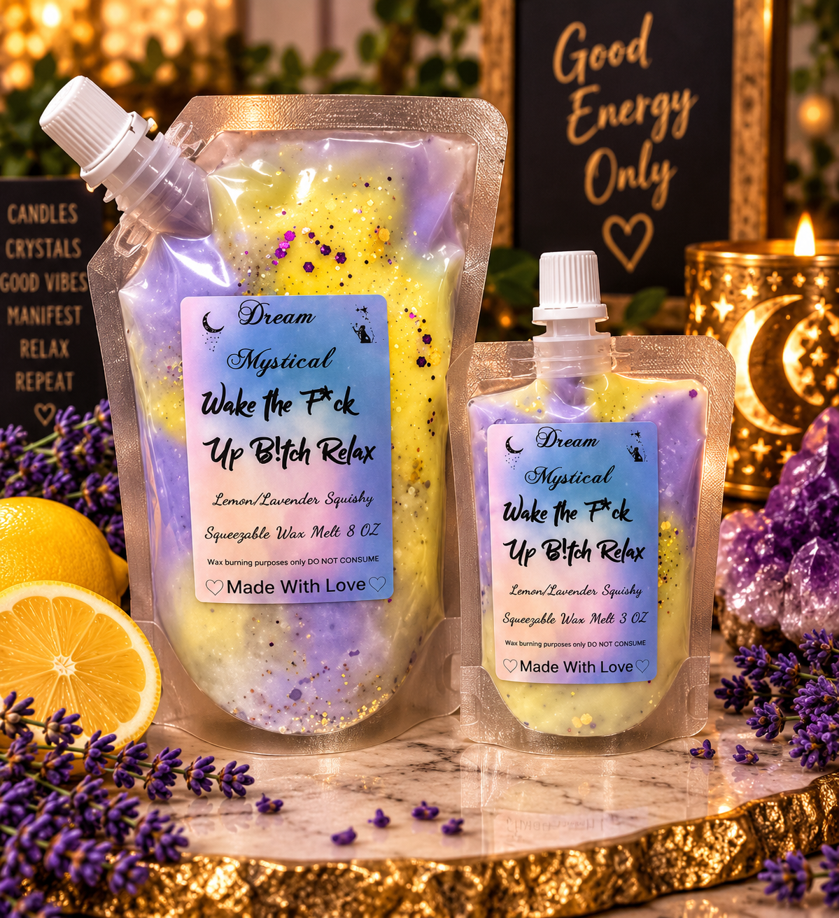 Squishy Squeezable Wax Melts for wax warmers