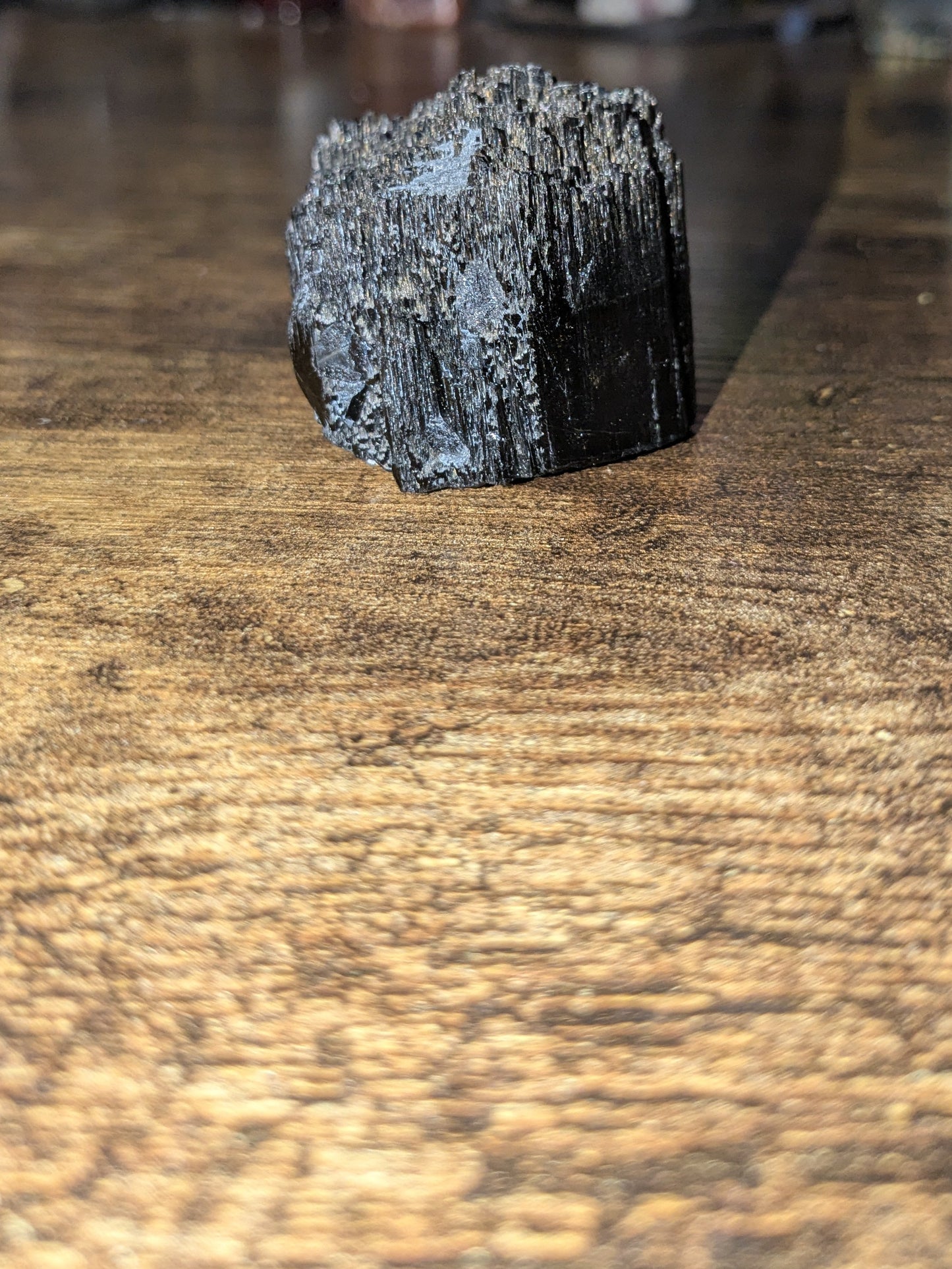 🖤 Sacrad Shield Black Tourmaline (Schorl) — One-of-a-Kind Natural Specimen
• Natural Schorl Mineral • EMF Protection • Energy Shield • Grounding & Clarity Stone • Raw Healing CrystalWeight: 87 grams