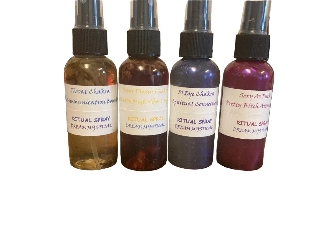 Jamaica Me Crazy Ritual Spray: Self Love & Attraction, Crystal Infused Heart Chakra