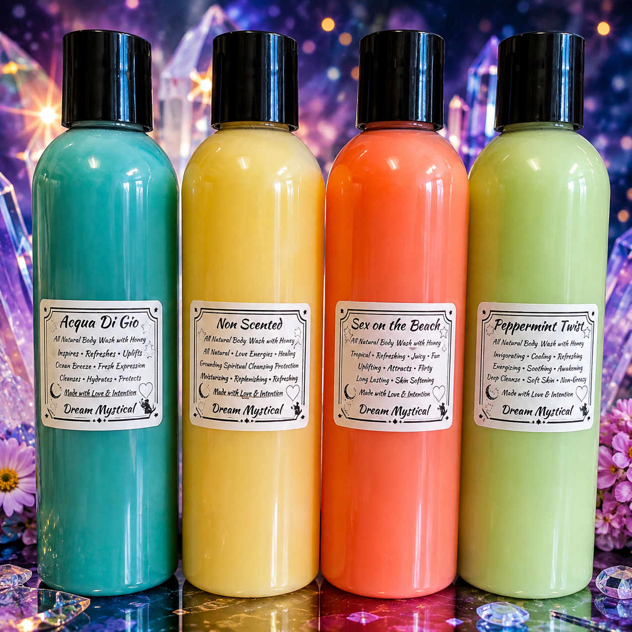 All Natual Body Wash with Raw Honey