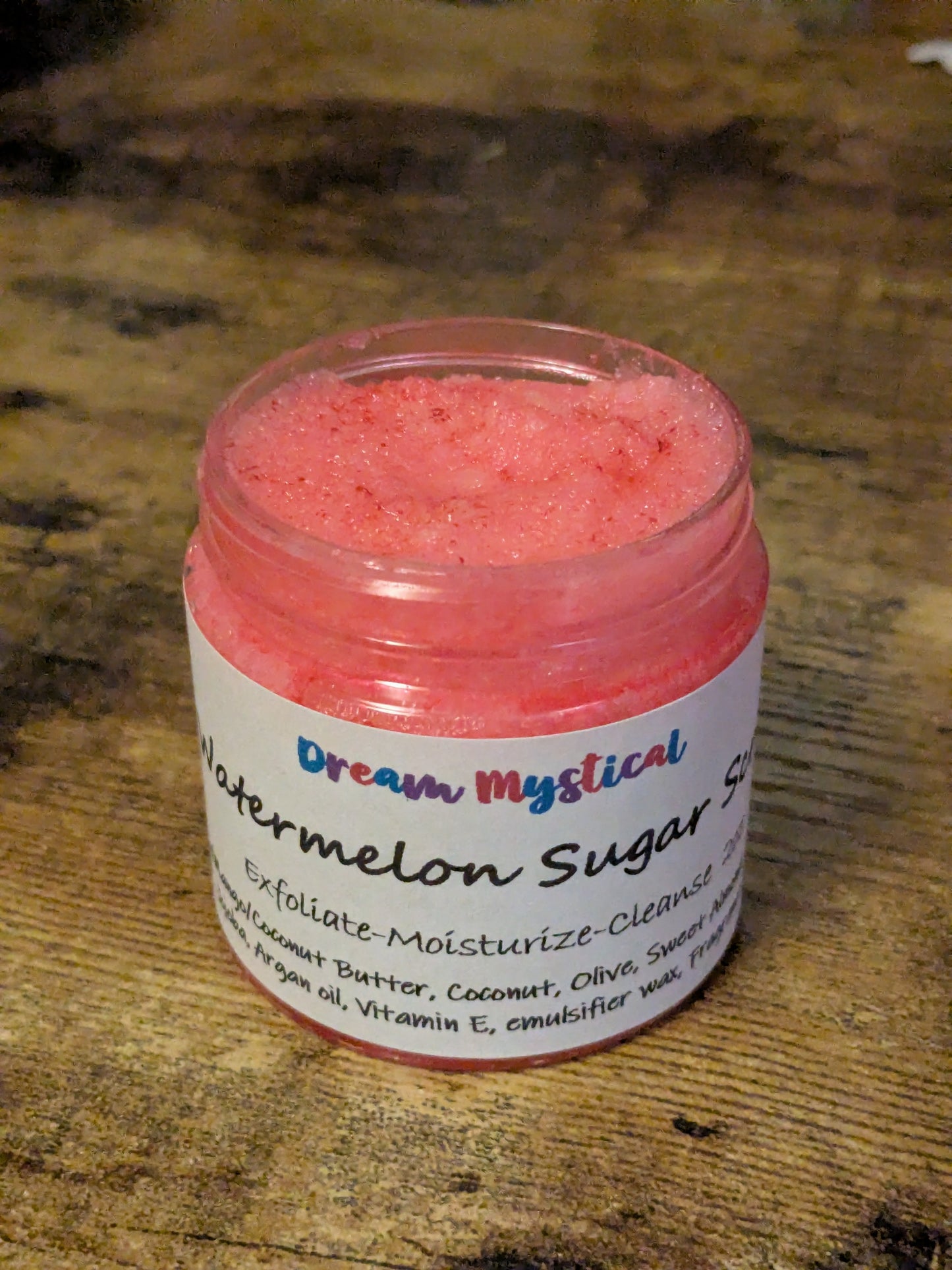 Sugar Scrub Exfoliate Moisturizer Cleanse Heals All Natural handmade