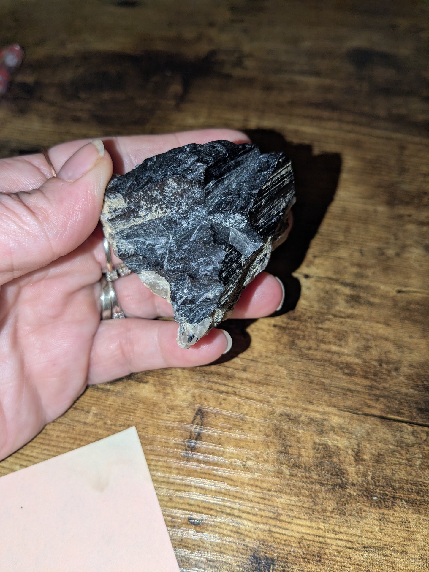 🖤Sacrad Shield Raw Black Tourmaline in Quartz Matrix • Natural Schorl Mineral • EMF Protection • Grounding & Clarity Stone • Raw Healing Crystal101g Natural Protection Stone