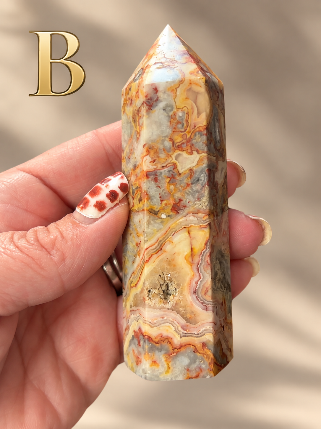 ✨🤎 CRAZY LACE AGATE TOWERS 🤎✨ | One-of-a-Kind Natural Crystal Towers | Choose A–E